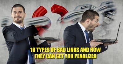 10 enlaces malos que pueden ser penalizados por Google