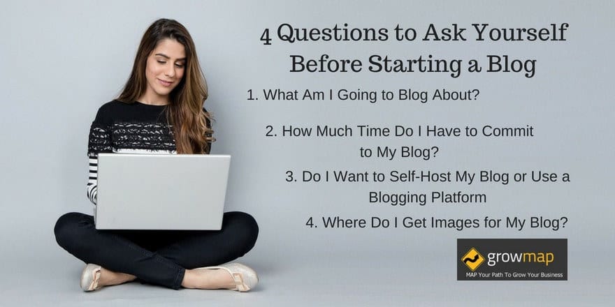 4 preguntas que debe hacerse antes de comenzar un blog