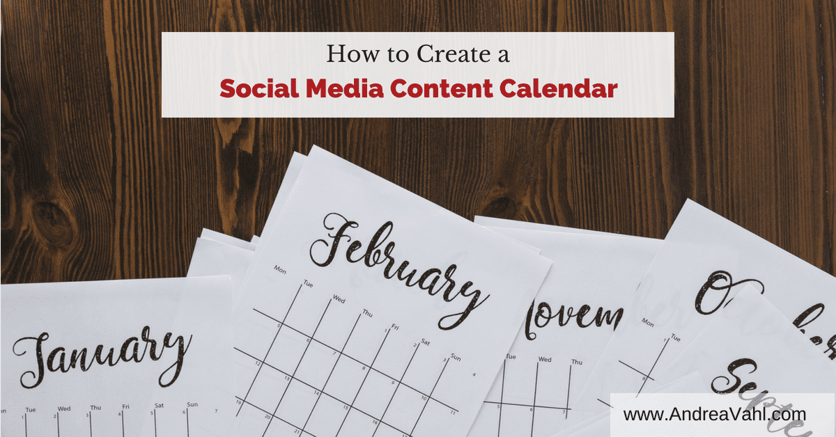 Crear un calendario de contenido de redes sociales en 4 pasos