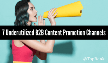 7 canales de promoción de contenido B2B subutilizados