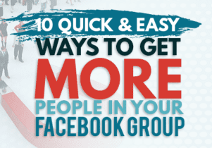 Consigue más personas en tu grupo de Facebook