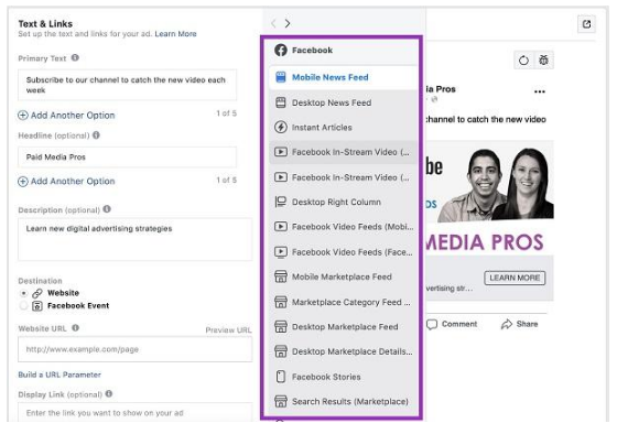 Facebook: Cómo personalizar tus anuncios con ubicaciones