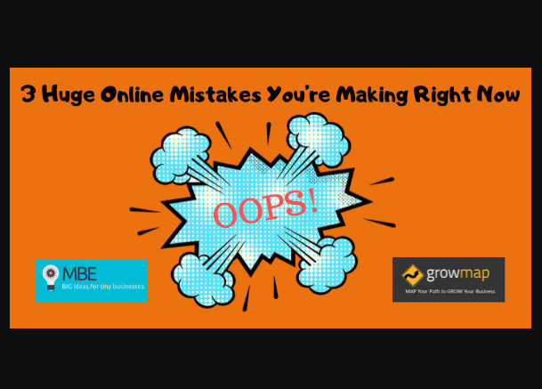 Marketing: 3 errores online que estás cometiendo ahora mismo