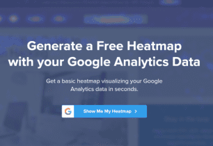 Mostramos el mapa de calor alimentado por Google Analytics gratis