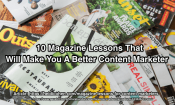 10 lecciones de revistas que le harán mejor Marketer de contenido