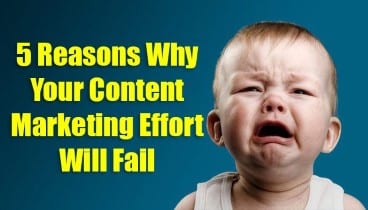 5 razones por las que tu marketing de contenido fallará