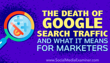 La muerte del tráfico de búsqueda de Google