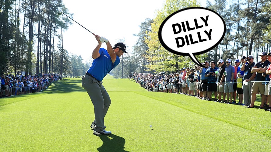 Gritar Dilly Dilly está prohibido en el Masters de Golf