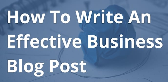 Cómo escribir un post de blog de la manera más efectiva