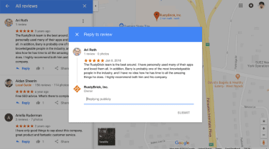 Ahora podrás responder a reseñas en el escritorio de Google Maps