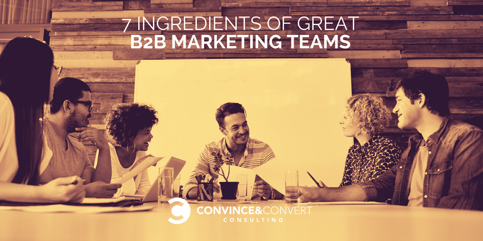 7 ingredientes de grandes equipos de marketing B2B