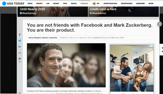 Política en EE.UU: 3 Lecciones aprendidas de Facebook